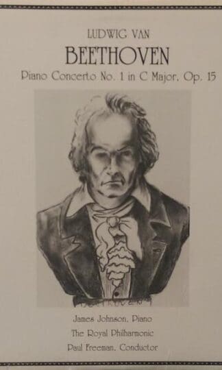 Piano Concerto No. 1 In C Major, Op. 15 LP (US 1983):Ludwig van Beethoven
