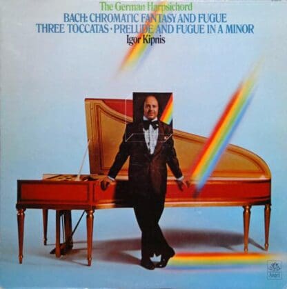 The German Harpsichord: Chromatic Fantasy And Fugue, Three Toccatas, Prelude And Fugue LP (US 1972):Bach