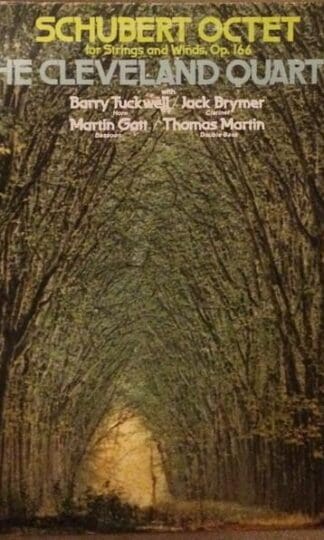 Octet For Strings And Winds, Op. 166 LP (US 1975):Schubert