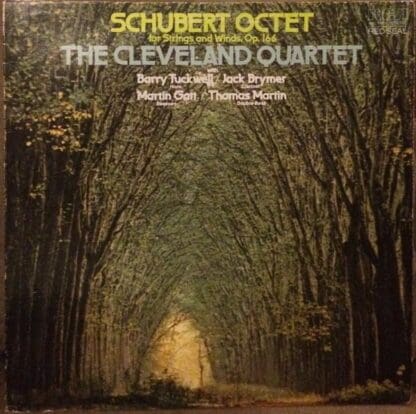 Octet For Strings And Winds, Op. 166 LP (US 1975):Schubert
