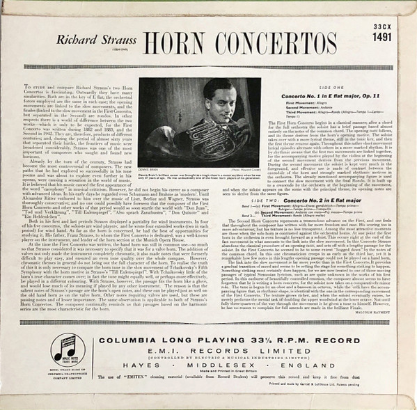 Richard Strauss, Dennis Brain, Wolfgang Sawallisch, Philharmonia Orchestra-1