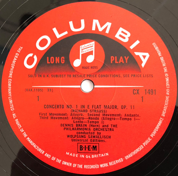 Richard Strauss, Dennis Brain, Wolfgang Sawallisch, Philharmonia Orchestra-2