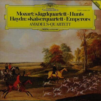 Kaiserquartett (Emperor) / Jagdquartett (Hunting) LP (GER 1984):Haydn