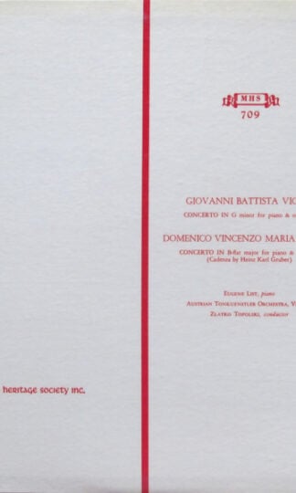 Giovanni Battista Viotti, Domenico Puccini - Eugene List, Tonkünstler Orchestra, Zlatko Topolski-0