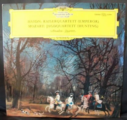 Kaiserquartett (Emperor) / Jagdquartett (Hunting) LP (GER):Haydn