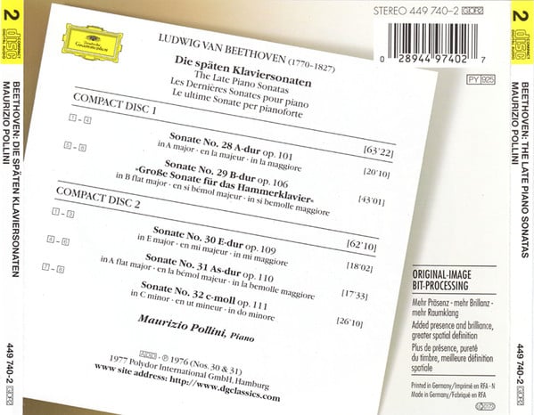 Ludwig van Beethoven - Maurizio Pollini-3