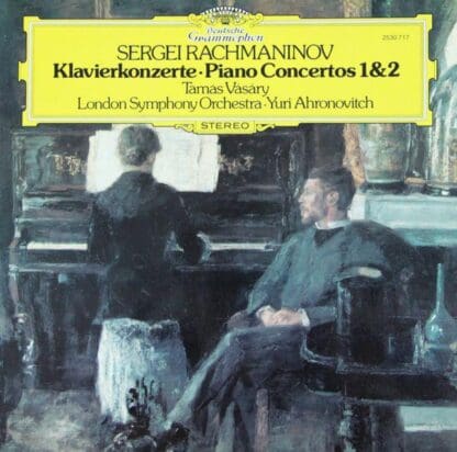 Klavierkonzerte / Piano Concertos 1&2 LP (GER 1976):Sergei Rachmaninov