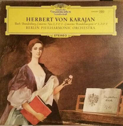 Brandenburg Concertos Nos. 1, 2 & 3 LP (CAN):Herbert Von Karajan