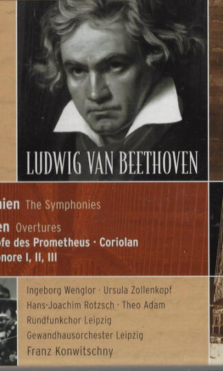 Ludwig van Beethoven — Ingeborg Wenglor • Ursula Zollenkopf • Hans-Joachim Rotzsch • Theo Adam ‒ Rundfunkchor Leipzig, Gewandhausorchester Leipzig / Franz Konwitschny-0