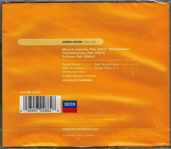 Joseph Haydn – The Monteverdi Choir • The English Baroque Soloists • John Eliot Gardiner-1