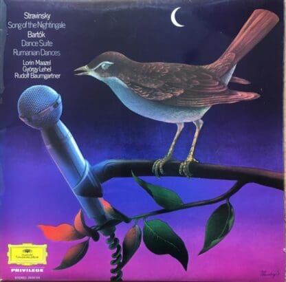 Song Of The Nightingale / Dance Suite / Rumanian Dances LP (UK):Stravinsky