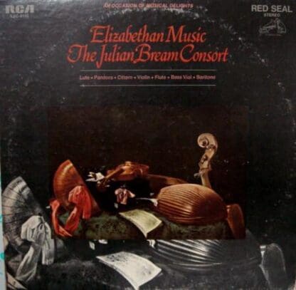 Elizabethan Music LP (US 1963):The Julian Bream Consort