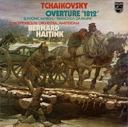 Overture "1812" / Slavonic March / Francesca Da Rimini LP (ITA 1973):Tchaikowsky