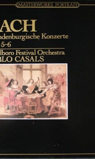 Brandenburgische Konzerte Nos 4-5-6 LP (US 1983):Johann Sebastian Bach