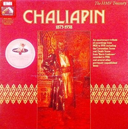 Anniversary Tribute 4xLP BOX (US 1988):Feodor Chaliapin