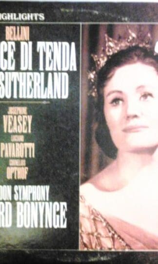 Beatrice Di Tenda Highlights LP (US 1970):Bellini