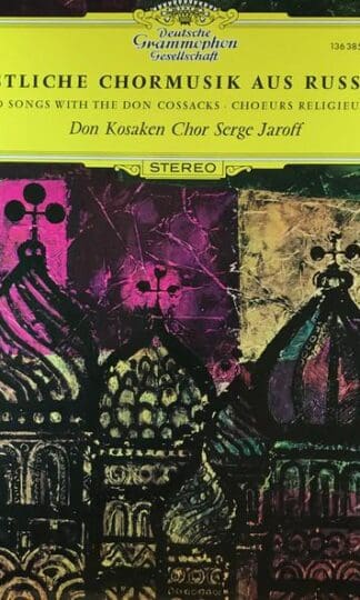Geistliche Chormusik Aus Russland LP (GER 1966):Serge Jaroff & His Don Cossacks