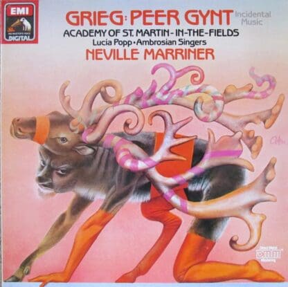 Peer Gynt Incidental Music LP (UK 1983):Grieg