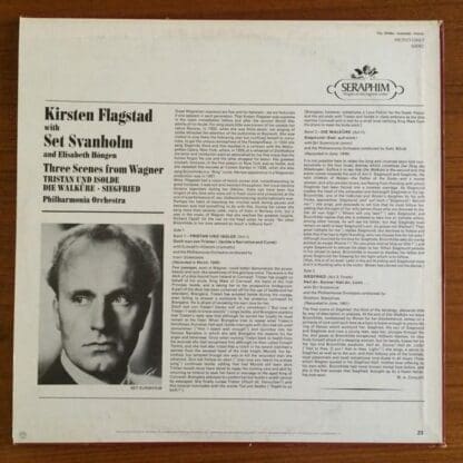Three Scenes From Wagner LP (US):Kirsten Flagstad - Image 2
