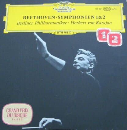 Symphonien 1 & 2 LP (GER 1966):Ludwig van Beethoven