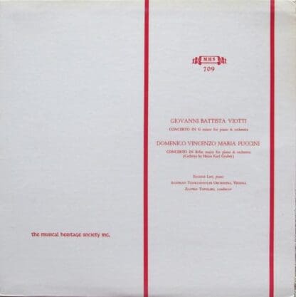 Concerto In G Minor / Concerto In B-Flat Major:Giovanni Battista Viotti