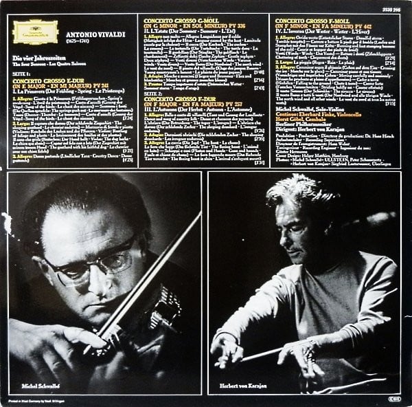 Antonio Vivaldi, Michel Schwalbé • Berliner Philharmoniker • Herbert von Karajan-1