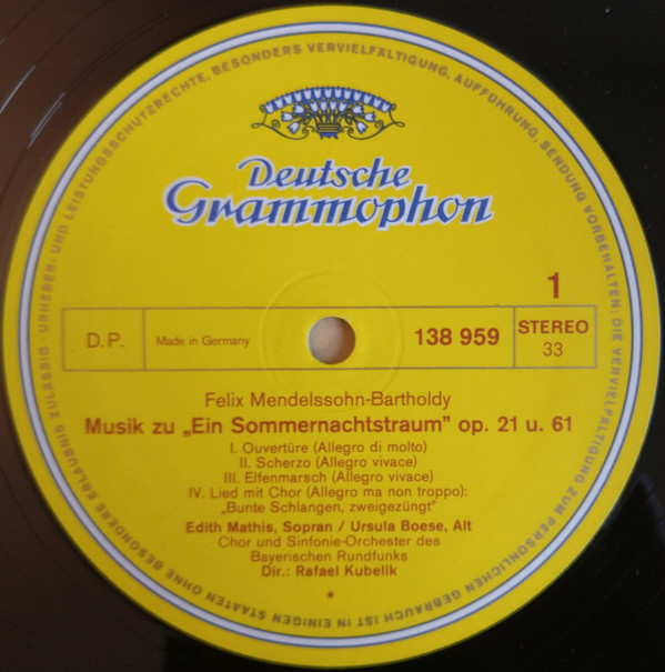 Felix Mendelssohn-Bartholdy - Chor Des Bayerischen Rundfunks und Symphonie-Orchester Des Bayerischen Rundfunks · Rafael Kubelik-2