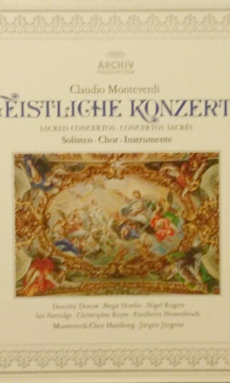 Claudio Monteverdi, Dorothy Dorow • Birgit Nordin • Nigel Rogers (2), Ian Partridge • Christopher Keyte • Friedhelm Hessenbruch, Monteverdi-Chor Hamburg • Jürgen Jürgens-0