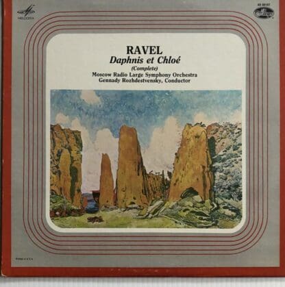 Daphnis Et Chloé LP (US 1983):Maurice Ravel