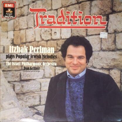 Tradition - Itzhak Perlman Plays Popular Jewish Melodies LP (USA/CAN 1987):Itzhak Perlman