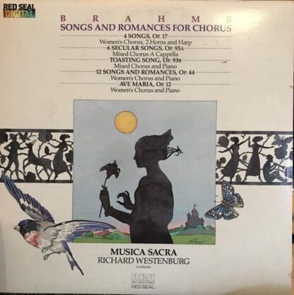 Songs And Romances For Chorus LP (US 1984):Johannes Brahms