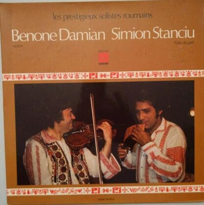 Les Prestigieux Solistes Roumains LP (FRA):Benone Damian; Simion Stanciu