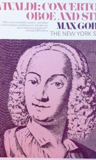 Concertos For Oboe And Strings LP (US 1968):Antonio Vivaldi