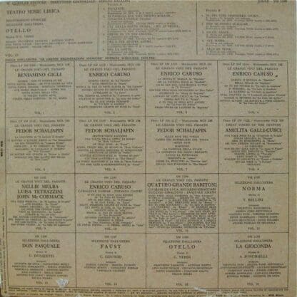 Otello LP (ITA 1973):Giuseppe Verdi - Image 2