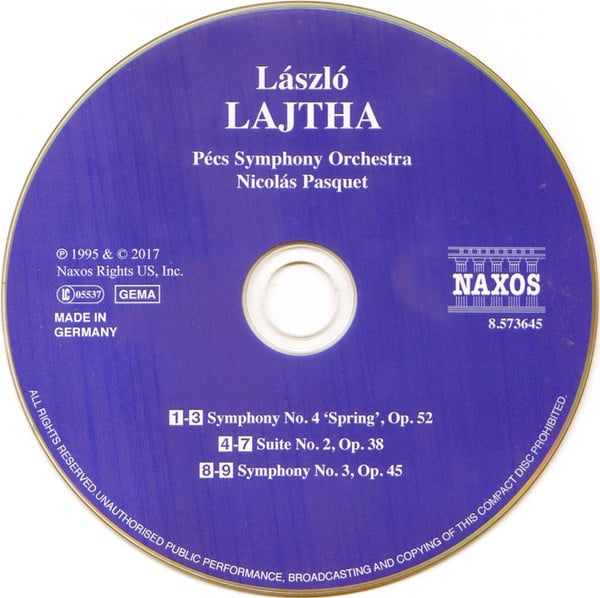 László Lajtha - Pécs Symphony Orchestra · Nicolás Pasquet-3