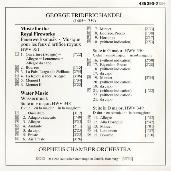 Georg Friedrich Händel - Orpheus Chamber Orchestra-3