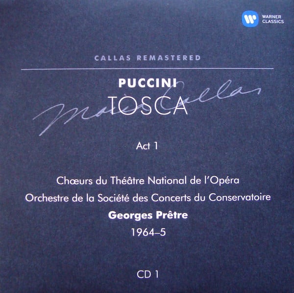 Giacomo Puccini / Maria Callas, Carlo Bergonzi, Tito Gobbi, Georges Prêtre-2