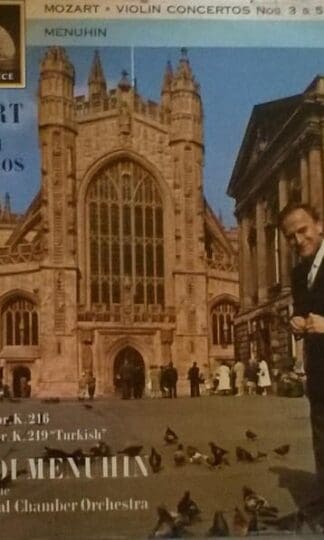 Violin Concertos No 3 In G Major, No 5 In A Major LP (UK 1962):Wolfgang Amadeus Mozart