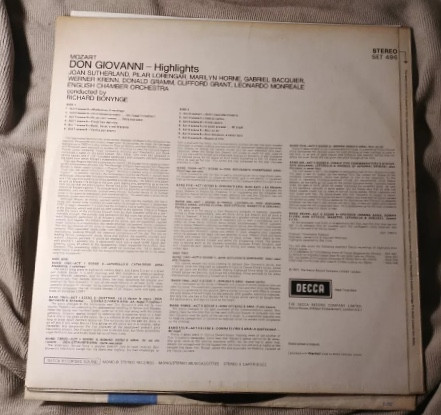 Joan Sutherland, Marilyn Horne, Pilar Lorengar, Gabriel Bacquier, Werner Krenn, English Chamber Orchestra, Richard Bonynge-1