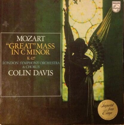 Great Mass In C Minor K. 427 LP (HOL):Wolfgang Amadeus Mozart
