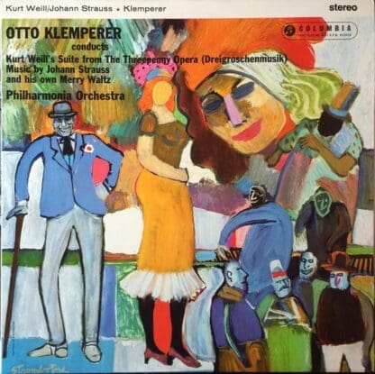 Kurt Weill's Suite From The Threepenny Opera (Dreigroschenmusik) LP (UK):Otto Klemperer