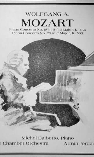 Piano Concerti Nos. 18 And 25 LP (US 1983):Wolfgang Amadeus Mozart