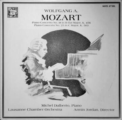 Piano Concerti Nos. 18 And 25 LP (US 1983):Wolfgang Amadeus Mozart