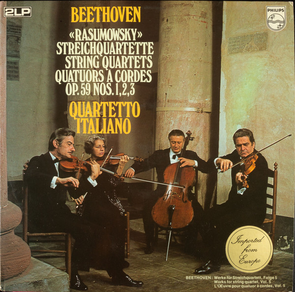 Ludwig van Beethoven, Quartetto Italiano-0