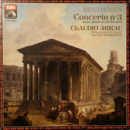 Concerto N°. 3 Pour Piano Et Orchestre En Do Mineur, Op. 37 LP (FRA 1981):Ludwig van Beethoven