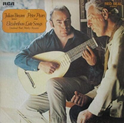 Elizabethan Lute Songs LP (CAN 1970):Julian Bream