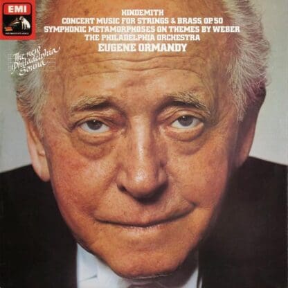 Concert Music For Strings & Brass, Op. 50 / Symphonic Metamorphoses On Themes By Weber LP (UK 1979):Paul Hindemith