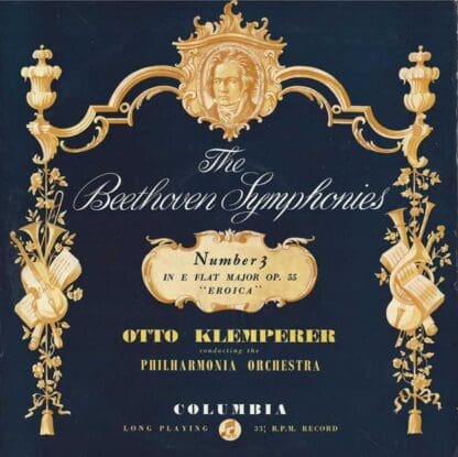 Symphony No. 3 In E Flat Major Op. 55 "Eroica" LP (UK 1956):Ludwig van Beethoven