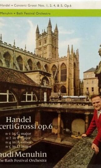 Concerti Grossi Nos. 1, 2, 4 & 5 Op. 6 LP (UK 1964):Georg Friedrich Händel