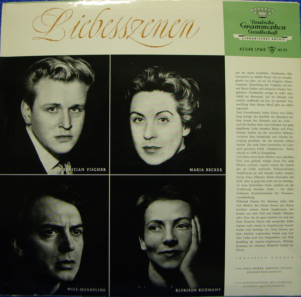 Heinrich von Kleist, Maria Becker, Sebastian Fischer, Elfriede Kuzmany, Elisabeth Goebel, Will Quadflieg, Ernst Ginsberg-1